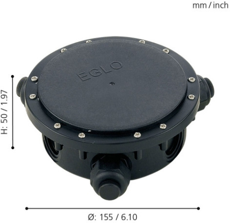 картинка Коробка соединительная на 2 соединения (1 вход 2 выход) Connector Box 91206 от магазина BTSvet