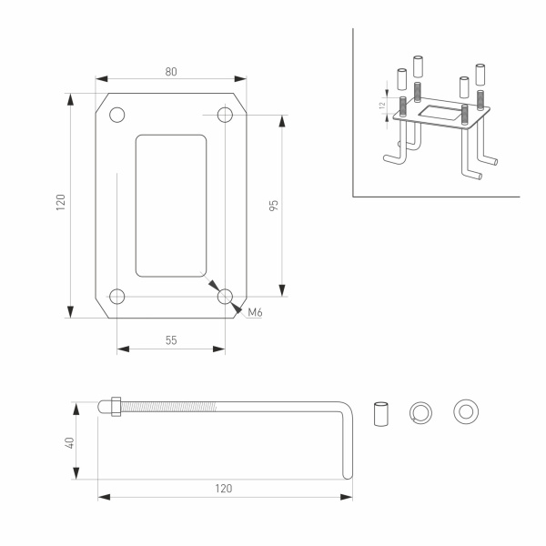 картинка Ландшафтный светильник наземный LGD-TENT-BOLL-H500-9W Warm3000 (GR, 110 deg, 230V) (Arlight, IP65 Металл, 3 года) 029969 от магазина BTSvet