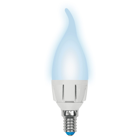 Лампочка светодиодная LED-CW37-6W/NW/E14/FR/DIM PLP01WH картон