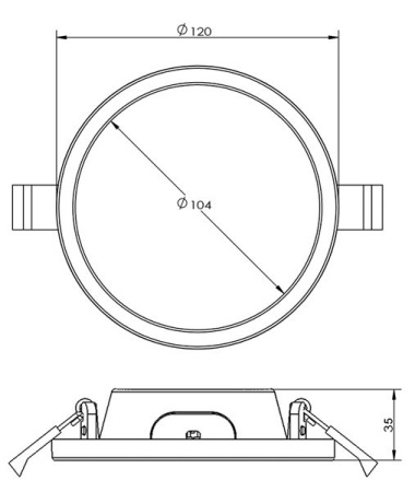 картинка Точечный светильник Alya 565320 от магазина BTSvet