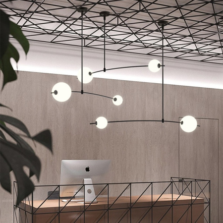 картинка Потолочная люстра светодиодная FREER S от магазина BTSvet