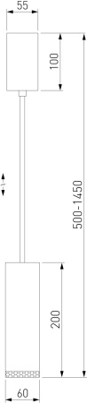картинка Подвесной светильник 9W 4200K белый Elektrostandard Lead 50244 LED от магазина BTSvet