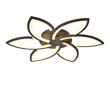 Потолочная люстра светодиодная с пультом регулировкой цветовой температуры и яркости с ночным режимом ACRYLICA FA447