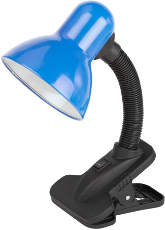 Интерьерная настольная лампа для детской с выключателем N-212-E27-40W-BU