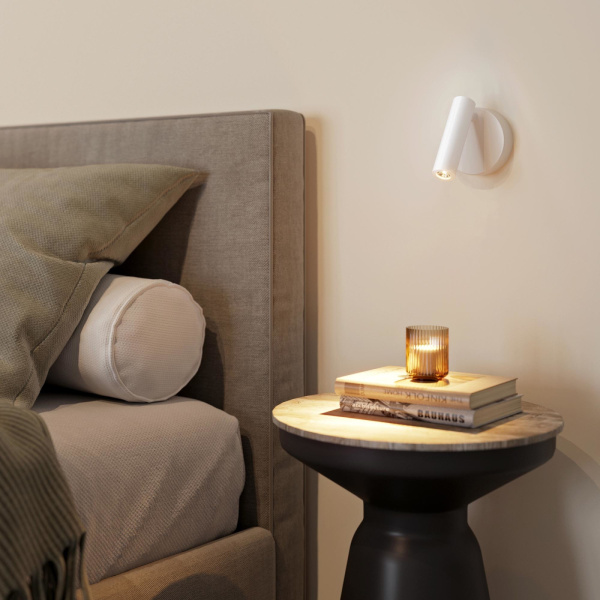 картинка LED спот SP-BED-NB-R90-3W Warm3000 (WH, 20 deg, 230V) (Arlight, IP20 Металл, 3 года) 034060 от магазина BTSvet