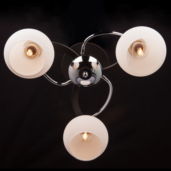 картинка Люстра венге 9654/3 хром/венге от магазина BTSvet