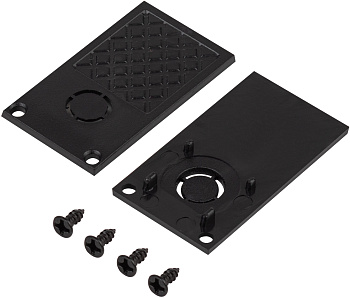 Заглушка TRM-R20-EC-B торцевая для встраиваемого магнитного шинопровода Nova TRM-R20 Б0054780