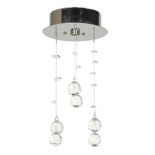 Потолочная люстра хрусталь Flusso Flusso H 1.4.15.615 N