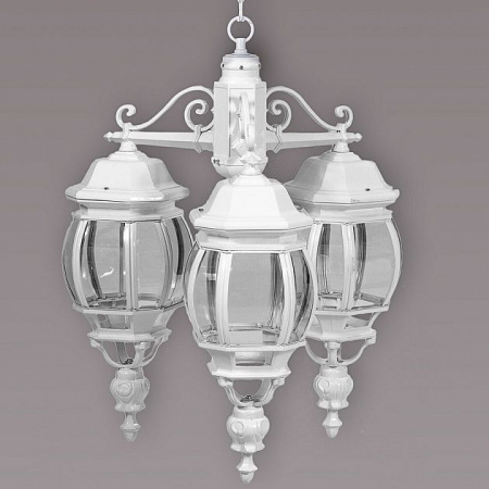 картинка Уличный подвесной светильник 83470/3L W от магазина BTSvet