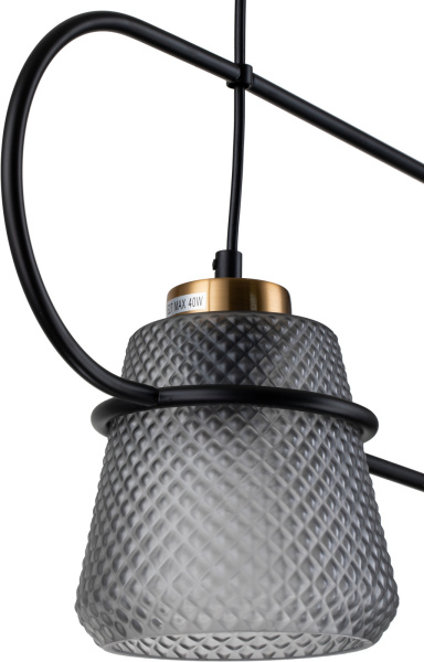 картинка Подвесной светильник Astratto V000157 (11016/2P Black) от магазина BTSvet