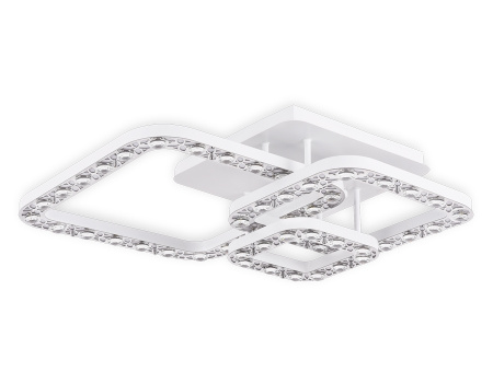 картинка Потолочная люстра светодиодная с пультом регулировкой цветовой температуры и яркости с ночным режимом ACRYLICA FA162 от магазина BTSvet