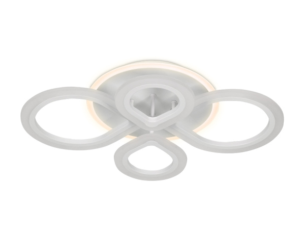 картинка Потолочная люстра светодиодная с пультом, регулировкой яркости, цветовой температуры и ночным режимом Acrylica FA520 от магазина BTSvet