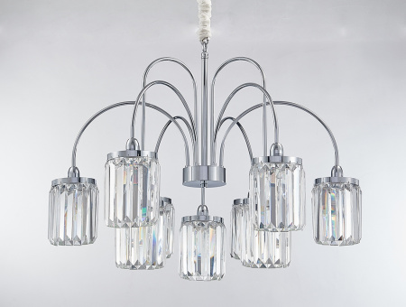 Подвесная люстра 4506+3/C chrome