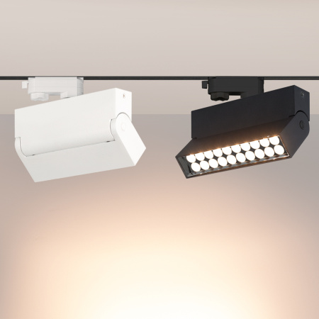 картинка Трековый светильник светодиодный LGD-LOFT-TRACK-4TR-S170-20W Day4000 (BK, 24 deg) (Arlight, IP40 Металл, 3 года) 026232 от магазина BTSvet