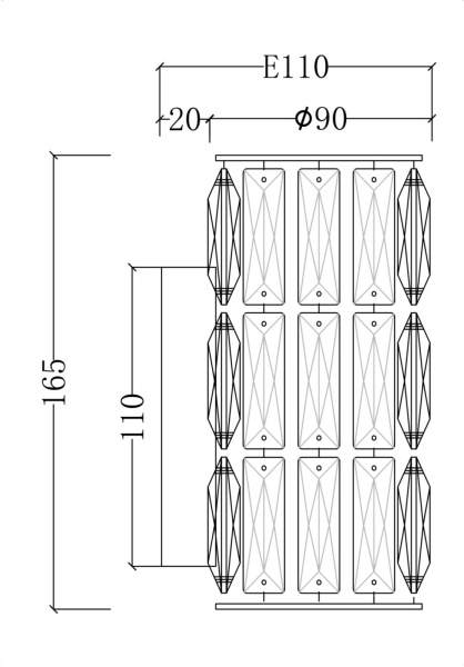 картинка Настенный светильник Talento DIA008WL-1CH от магазина BTSvet