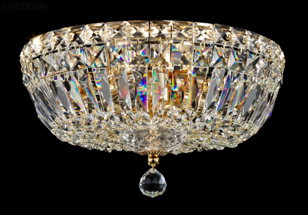 картинка Хрустальная потолочная люстра Diamant 2 DIA100-CL-03-G от магазина BTSvet