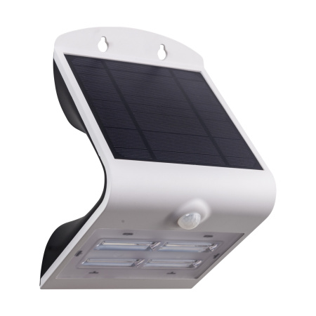 Настенный светильник уличный светодиодный на солненчных батареях с датчиком движения и освещенности Lamozzo 98757 IP44