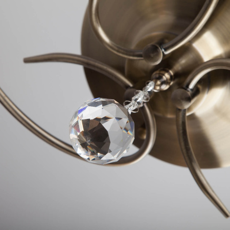 картинка Потолочная люстра Virginia 30100/3 античная бронза от магазина BTSvet