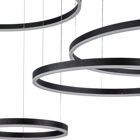 картинка Подвесной светильник Galass V000034L (14001/4P Black) от магазина BTSvet