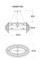 картинка Подвесная люстра Jastin A2848SP-5GO от магазина BTSvet