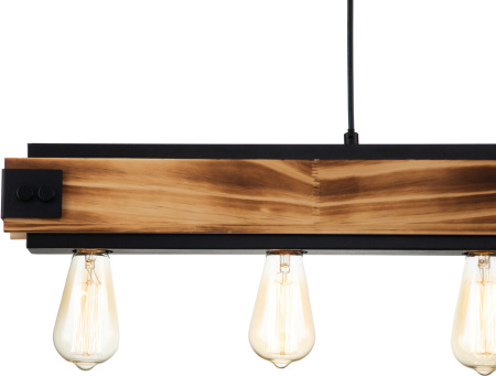 картинка Люстра подвесная Albero V000214 (10018/5P Black) от магазина BTSvet