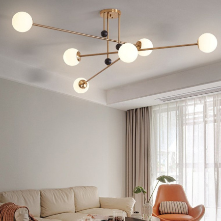 картинка Потолочная люстра JESI Gold от магазина BTSvet