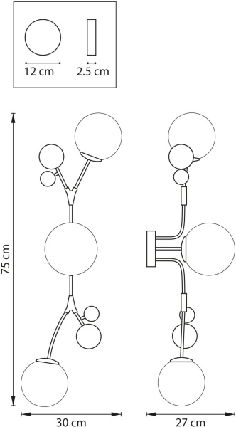 картинка Бра Lightstar Croco 815537 от магазина BTSvet