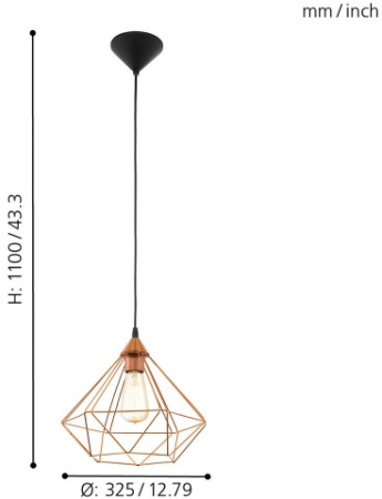 картинка Подвесной светильник Tarbes 94194 от магазина BTSvet