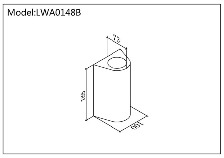 картинка Архитектурная подсветка светодиодная ZIMA-2 LWA0148B-BL-WW IP54 от магазина BTSvet
