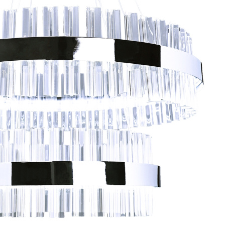 картинка Подвесная люстра хрустальная светодиодная с пультом и управлением смартфоном регулировка цветовой температуры и яркости ночной режим и таймер INNOVATION STYLE 83005 от магазина BTSvet