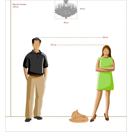 картинка Хрустальная люстра Zhemchug 232016506 от магазина BTSvet