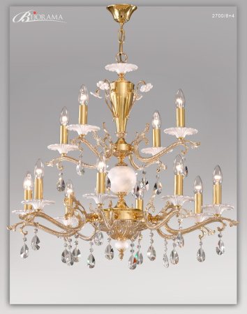 Большая люстра Vania 2700/8+4