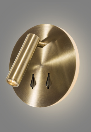 картинка Бра светодиодное для чтения с выключателем CLT 223W BZ от магазина BTSvet