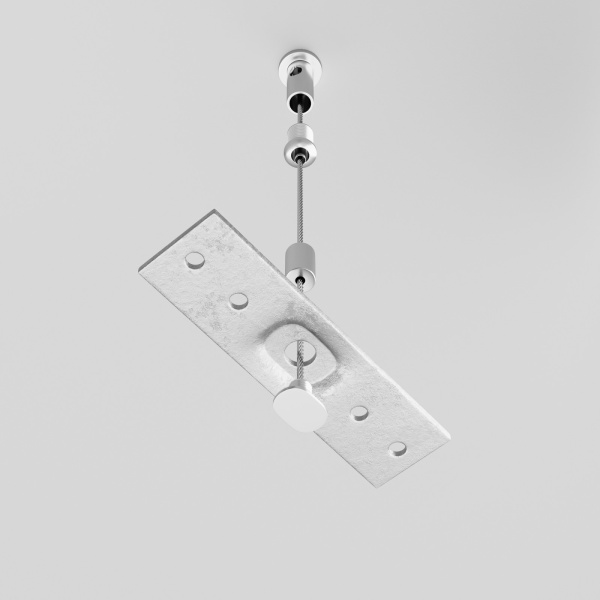 картинка Тросовый подвес для накладного магнитного шинопровода Accessories for Exility TRA034SW-2B от магазина BTSvet