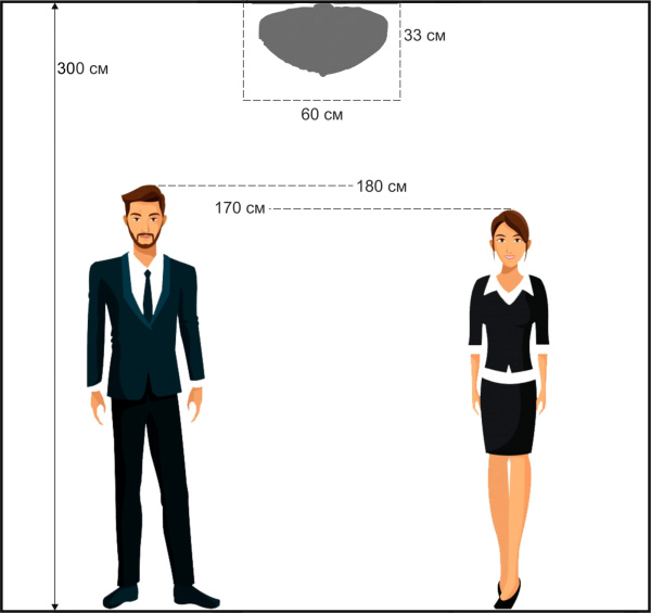 картинка Потолочная люстра Elba E 1.2.60.100 N от магазина BTSvet