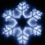 картинка Световая фигура светодиодная ARD-SNOWFLAKE-M4-750x750-324LED White (230V, 18W) (Ardecoled, IP65) 025307 от магазина BTSvet