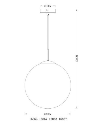 картинка Подвесной светильник Varus 15853 от магазина BTSvet
