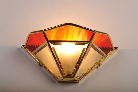 картинка Бра 1007/1Appl-Base Satinato M+Ambra от магазина BTSvet