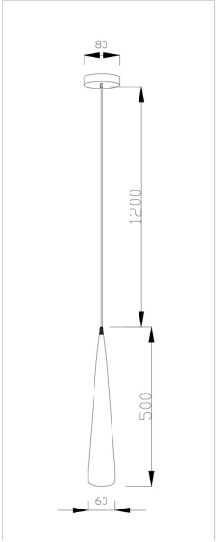 картинка Подвесной светильник светодиодный V2352-PL Epoch LED*3W от магазина BTSvet
