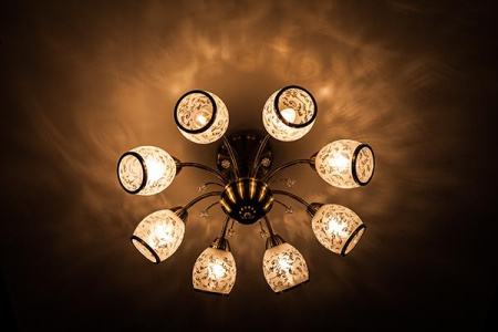 картинка Потолочная люстра 30026/8 античная бронза от магазина BTSvet