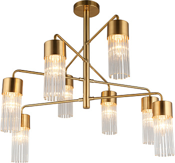 Люстра потолочная на штанге Cesana OML-67107-08