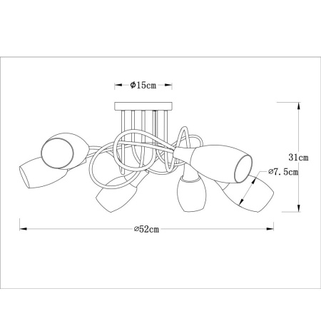 картинка Спот A4591PL-6SS от магазина BTSvet