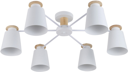 картинка Люстра потолочная на штанге Adna 9112-306 6 * Е27 40 Вт от магазина BTSvet