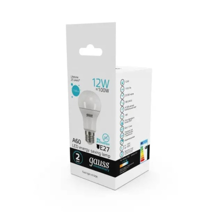картинка Лампочка LED Elementary A60 12W E27 4100K 1/10/50 23222 от магазина BTSvet