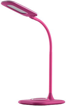 Офисная настольная лампа светодиодная Ракурс для детской с беспроводным ЗУ 631036701
