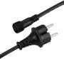 картинка Шнур питания ARD-CLASSIC-BALL-LIVE-1.5M Black (230V, 1.6A) (Ardecoled, Закрытый) 025652 от магазина BTSvet