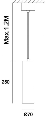 картинка Подвесной светильник Pollux 342096 от магазина BTSvet