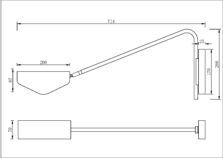 картинка Бра Notta MOD417WL-01BS1 от магазина BTSvet
