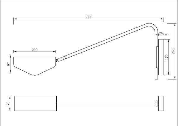 картинка Бра Notta MOD417WL-01BS1 от магазина BTSvet