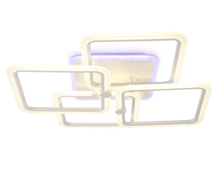 Потолочная люстра светодиодная с пультом регулировкой цветовой температуры и яркости с ночным режимом ACRYLICA FA537